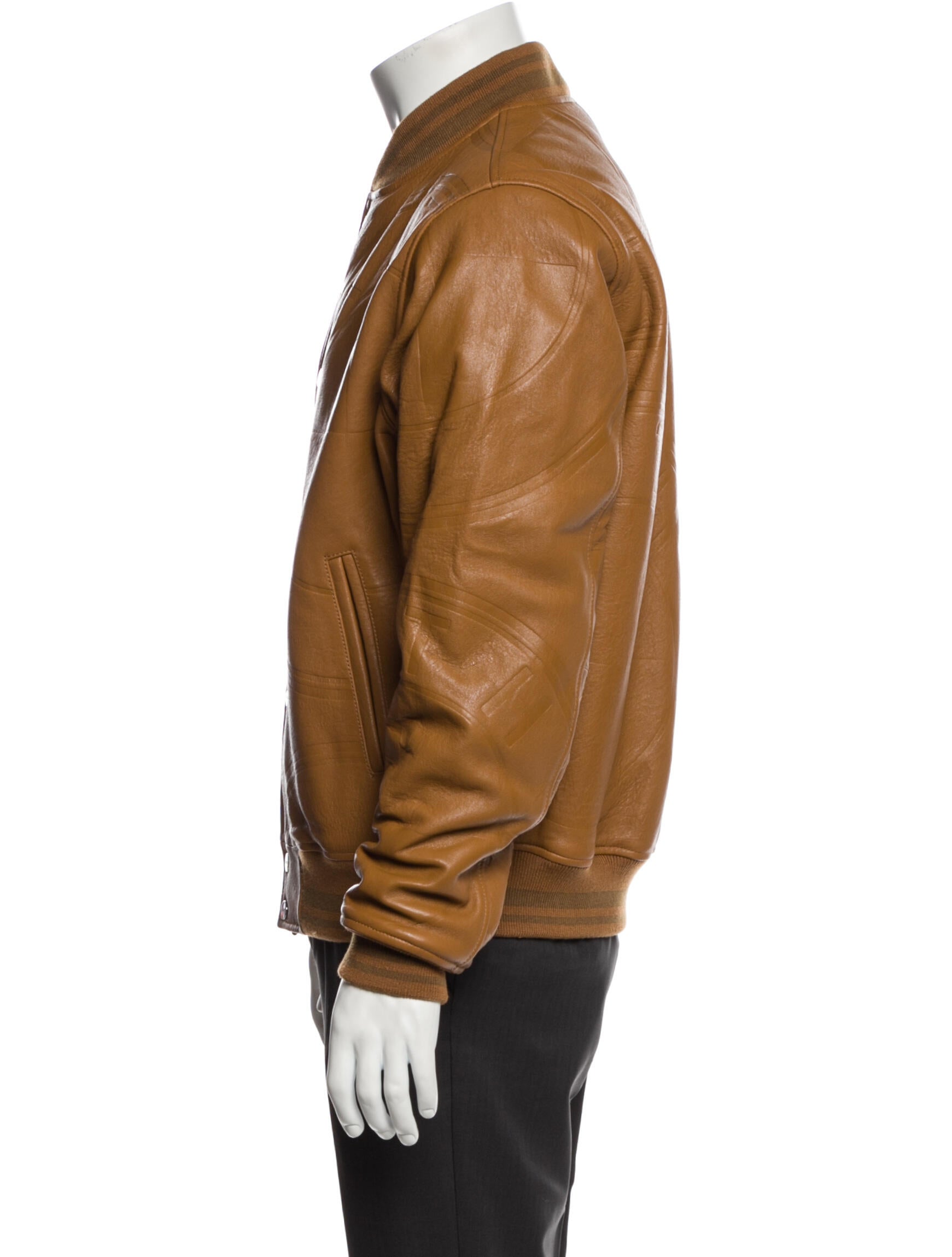 KITH x BMW Lamb Leather Bomber Jacket