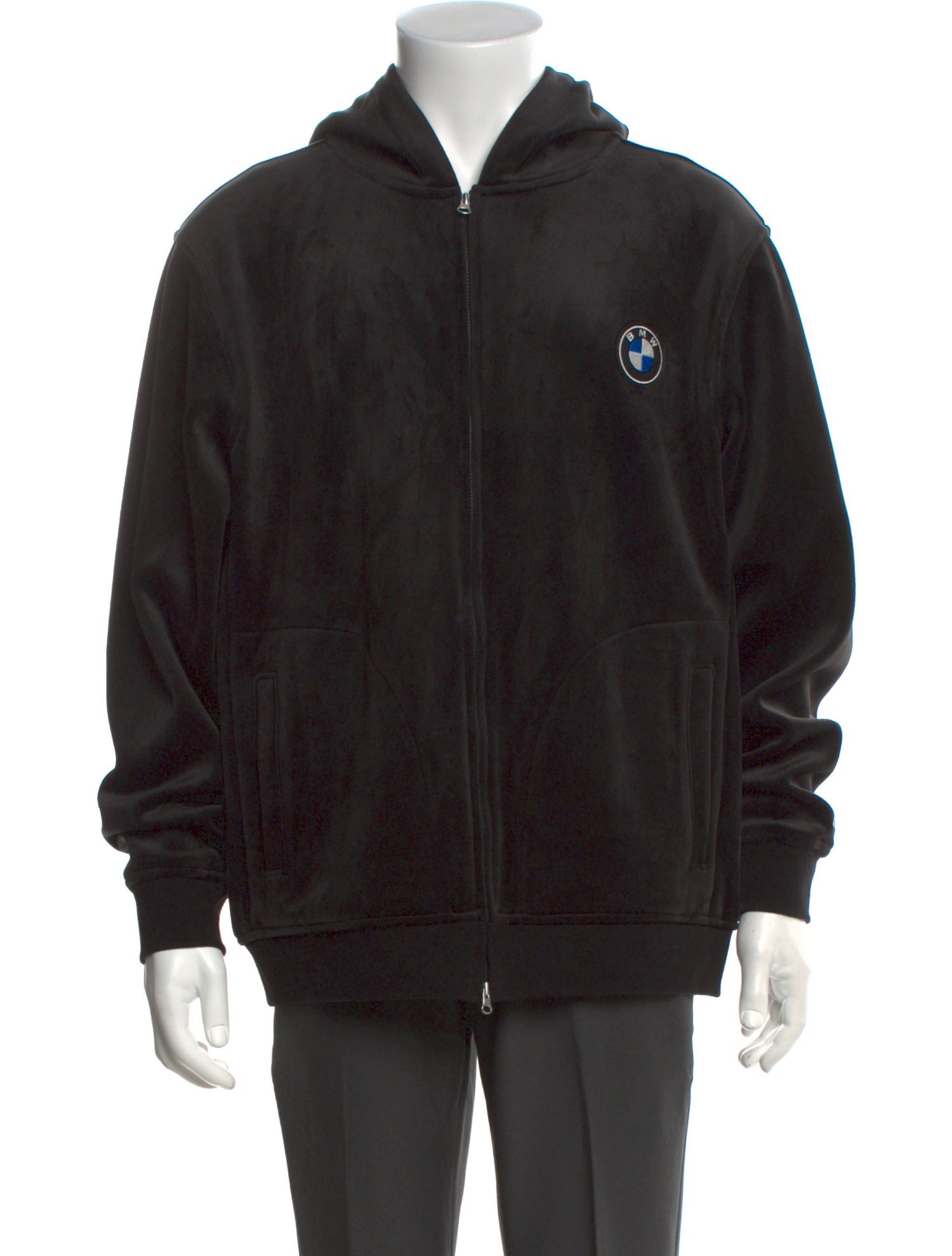 KITH x BMW V-Neck Long Sleeve Hoodie w/ Tags