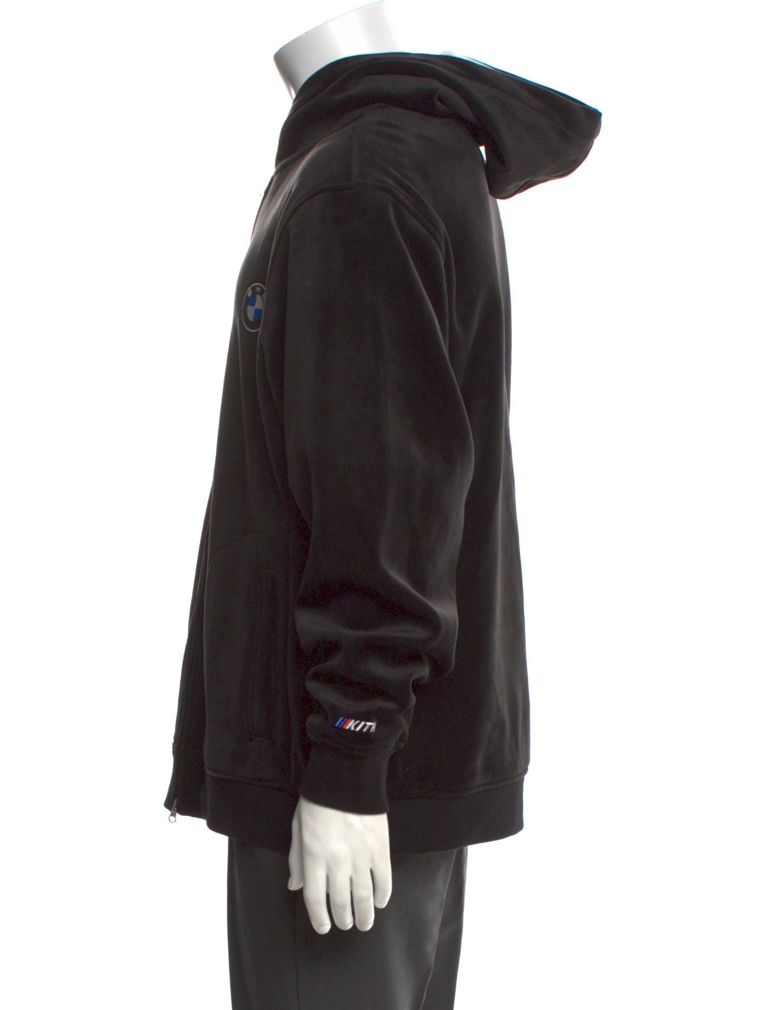 KITH x BMW V-Neck Long Sleeve Hoodie w/ Tags