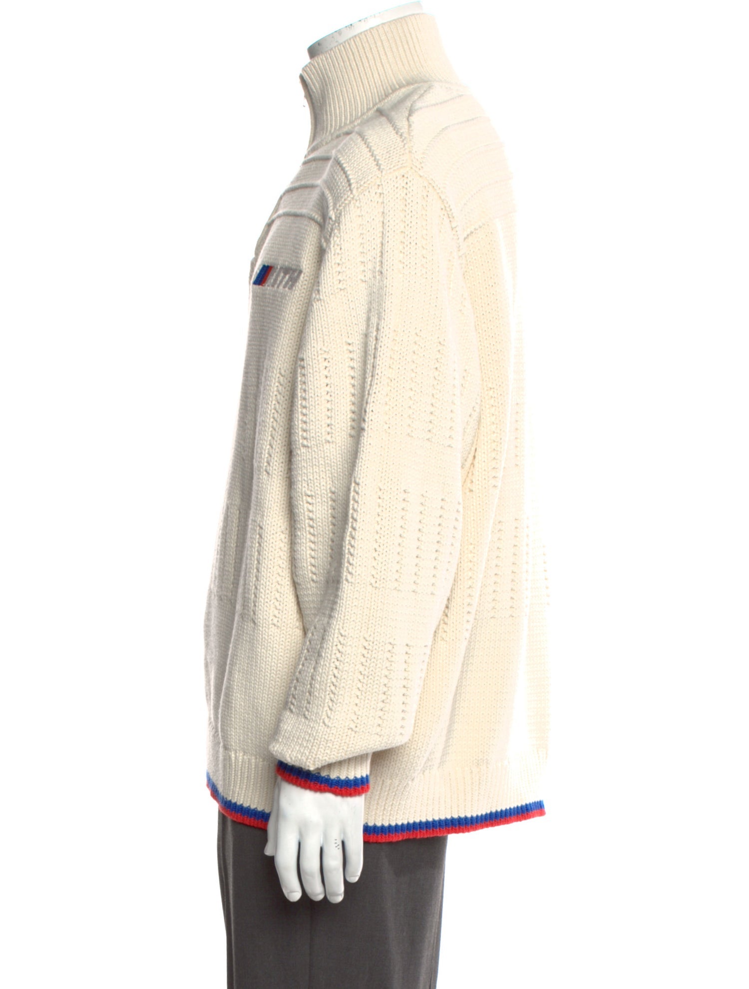 KITH x BMW Striped Turtleneck Pullover
