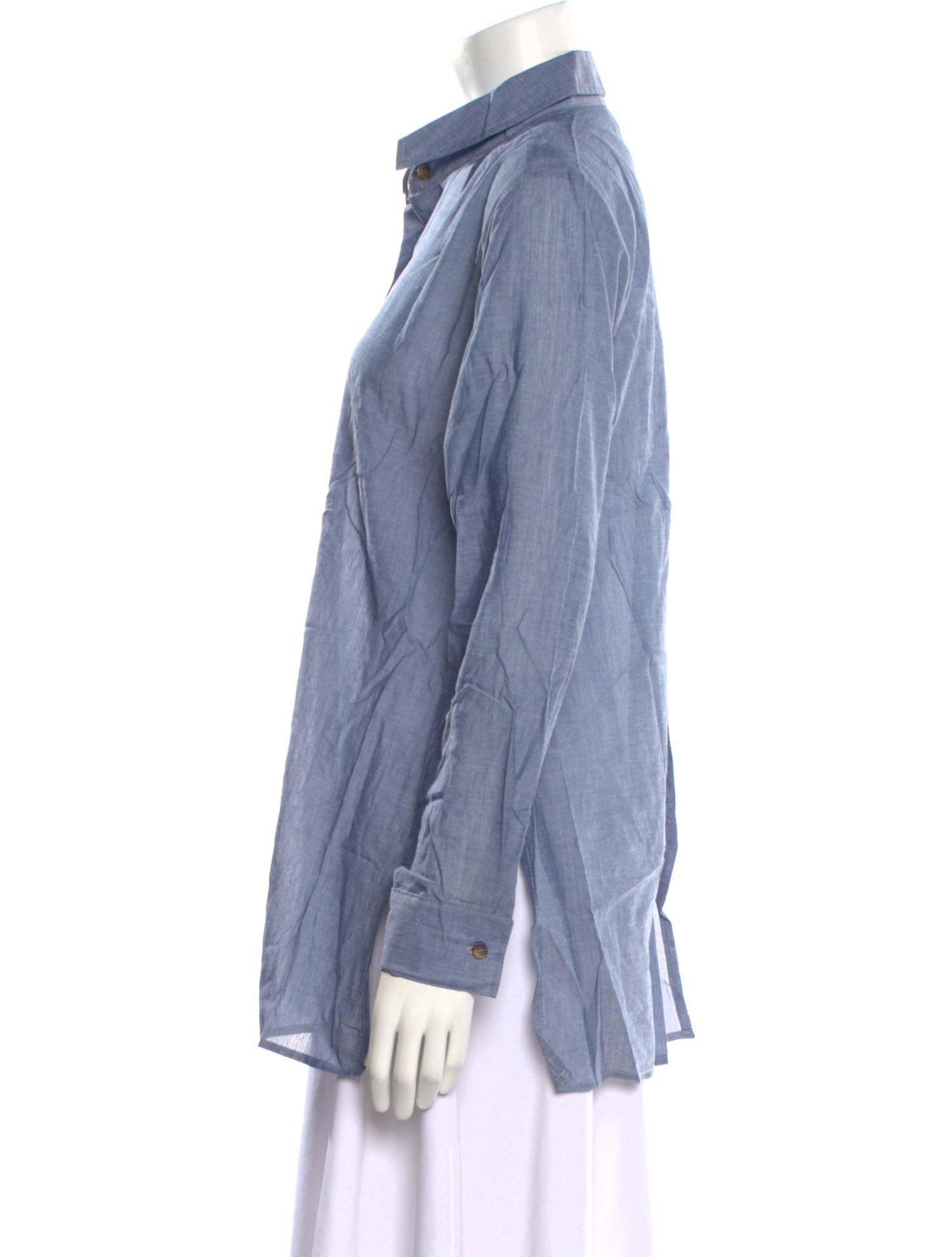 Kelly Bergin Long Sleeve Button-Up Top w/ Tags
