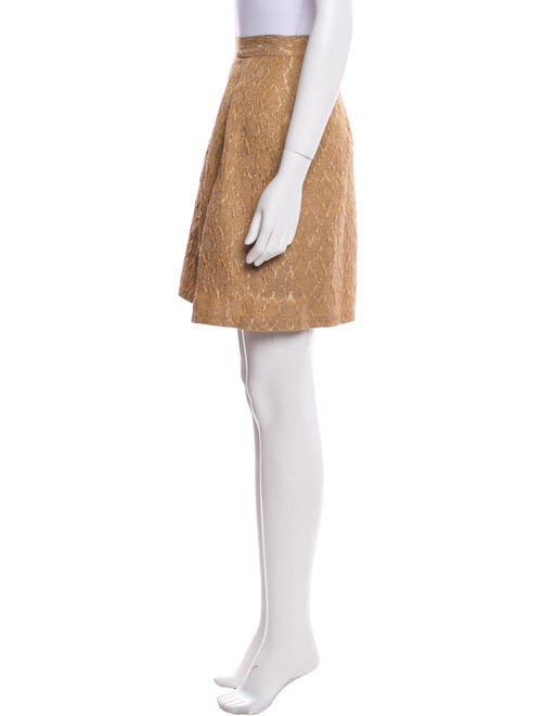 Kelly Bergin Silk Knee-Length Skirt