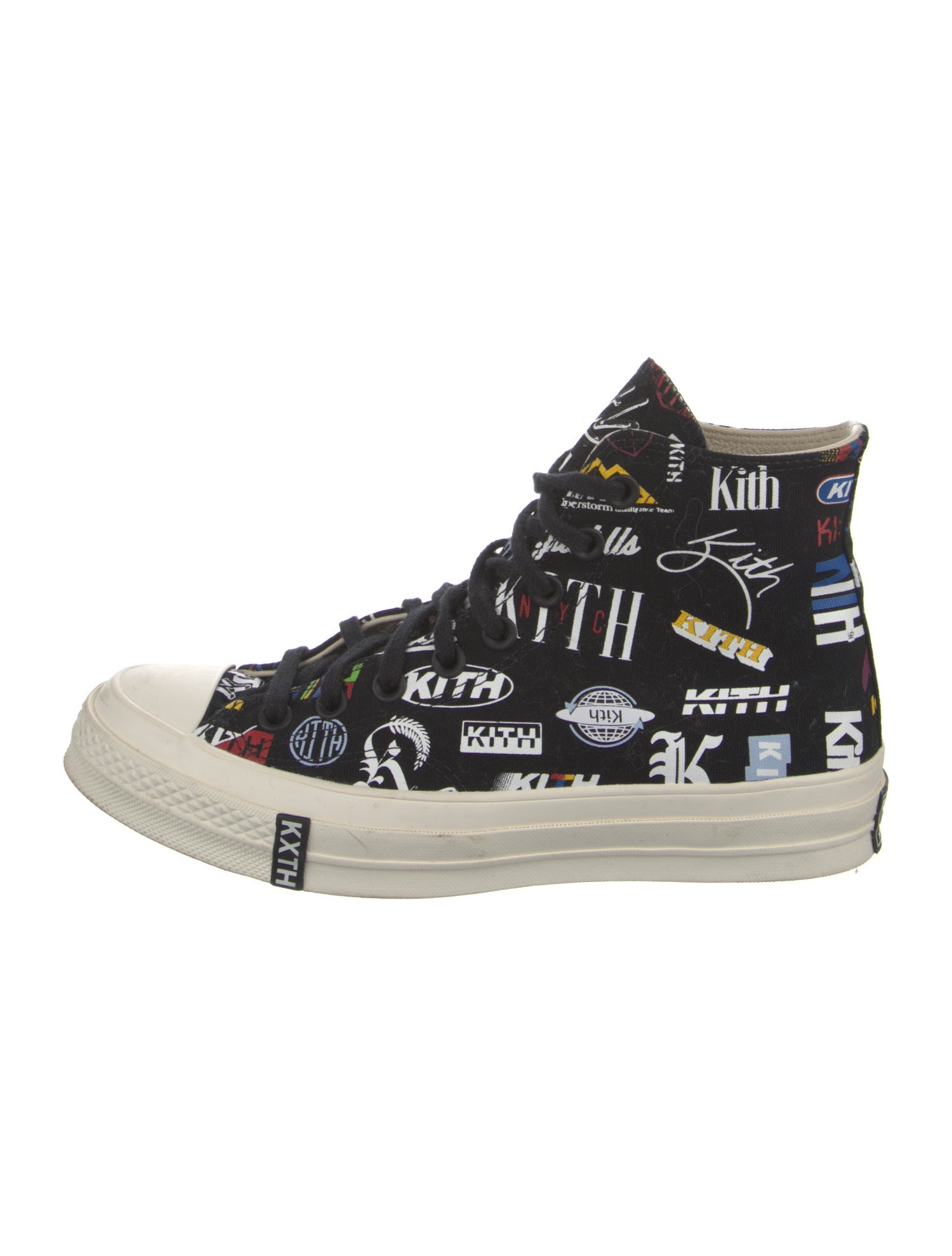 Kith x Converse Canvas Printed Sneakers