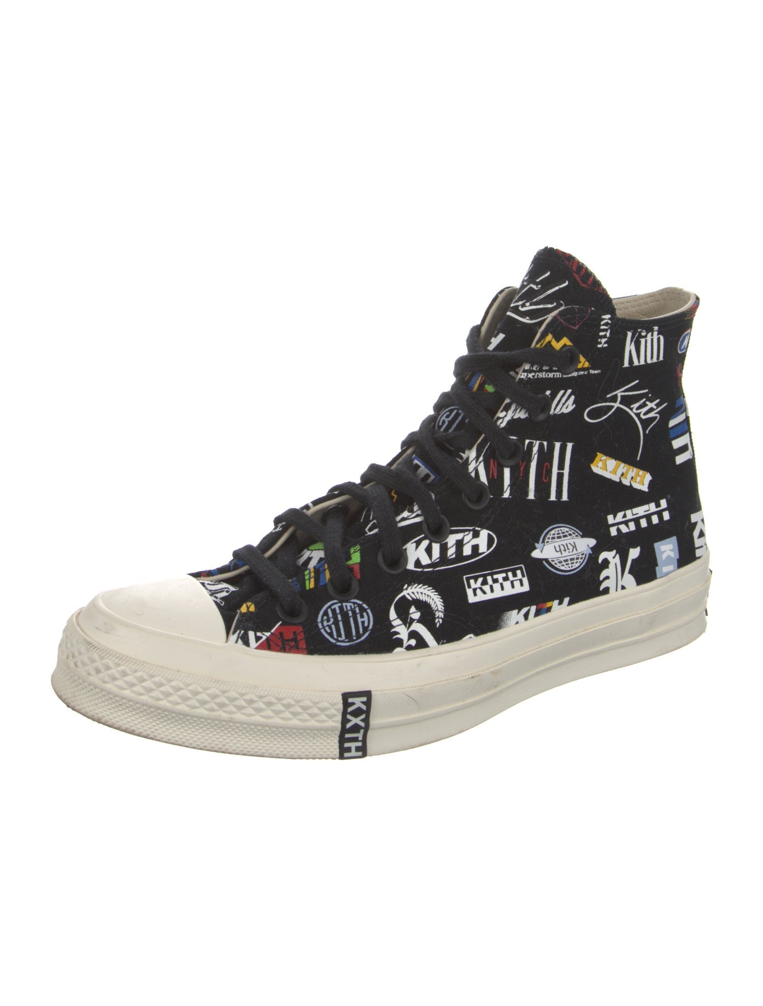 Kith x Converse Canvas Printed Sneakers