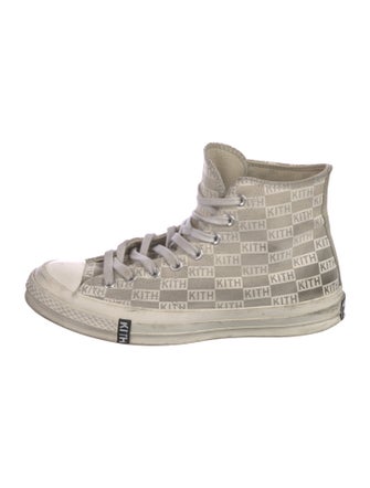 Kith x Converse Canvas Printed Sneakers