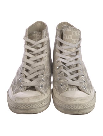 Kith x Converse Canvas Printed Sneakers
