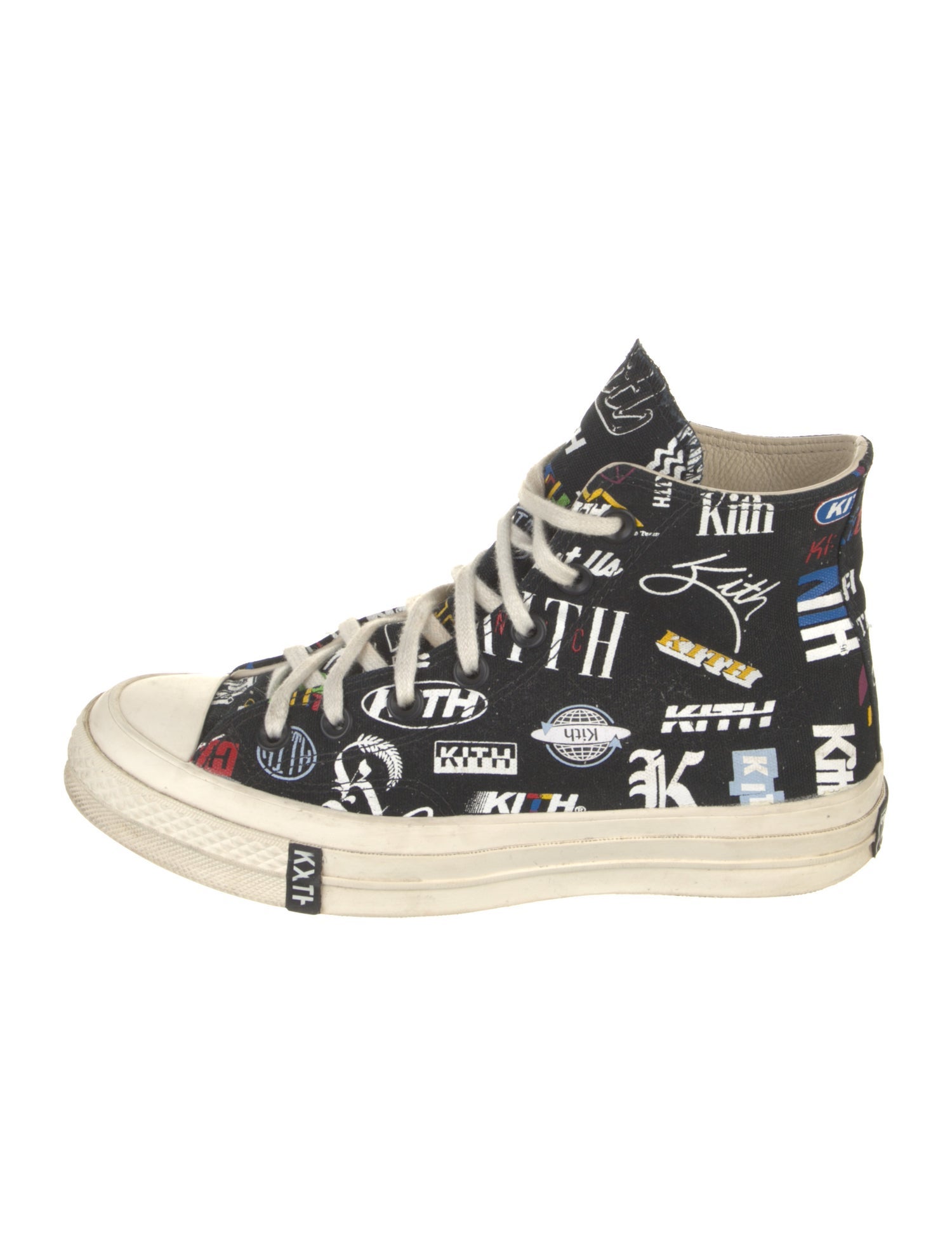 Kith x Converse Canvas Printed Sneakers