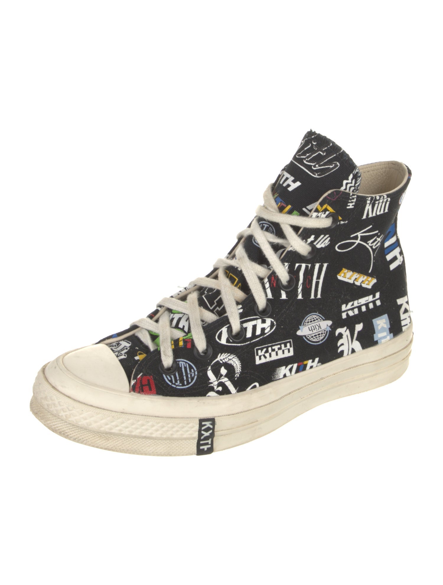 Kith x Converse Canvas Printed Sneakers