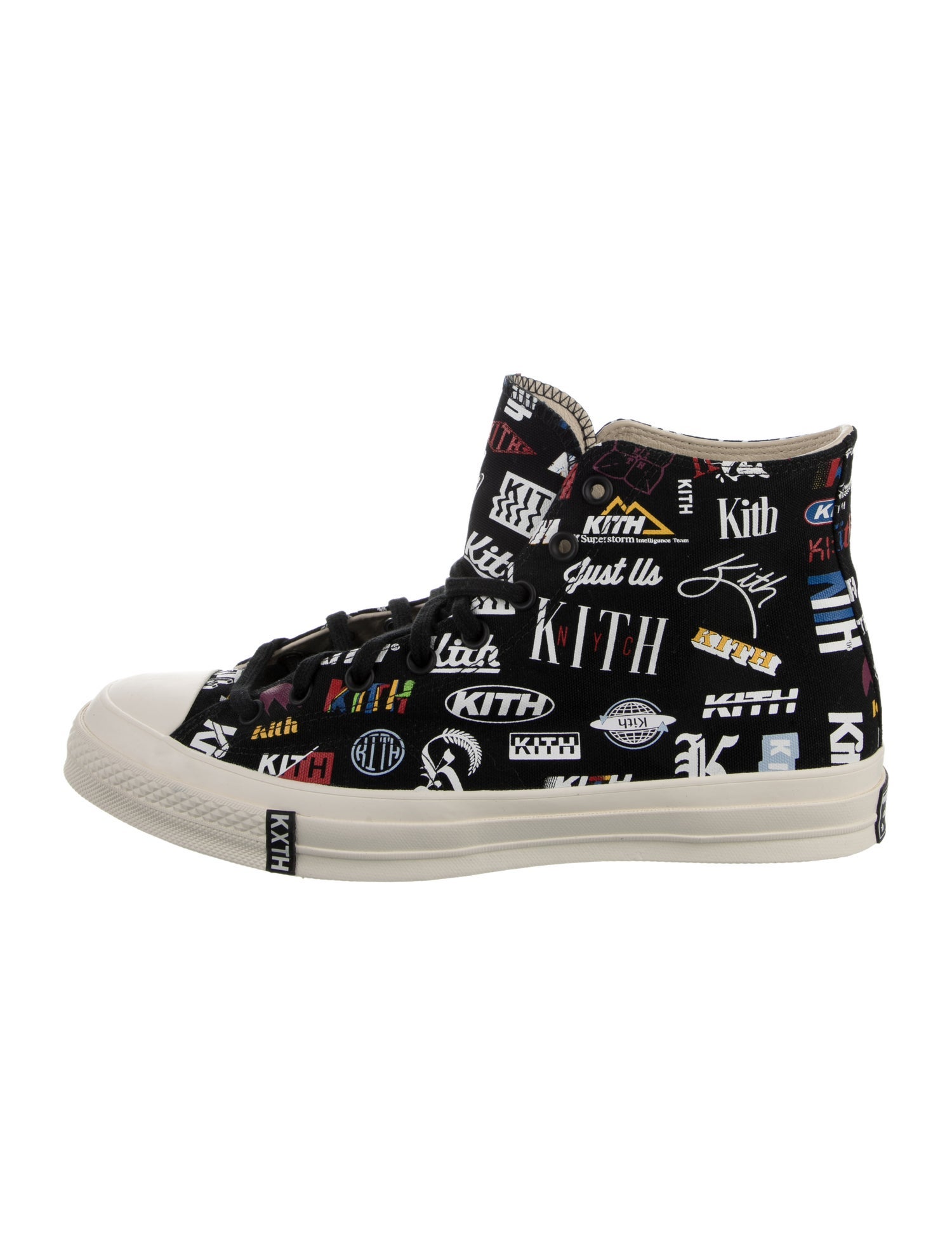 Kith x Converse Canvas Printed Sneakers
