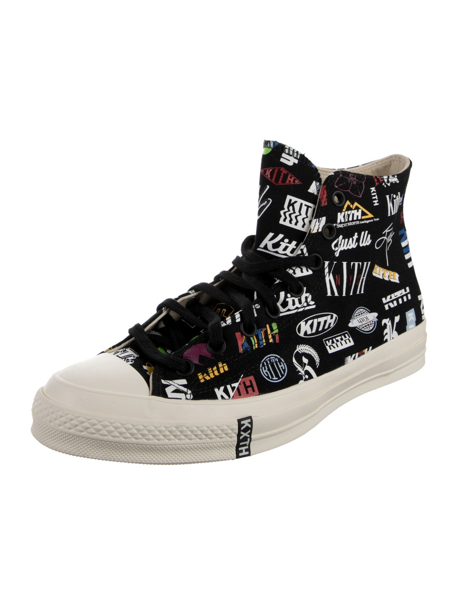 Kith x Converse Canvas Printed Sneakers