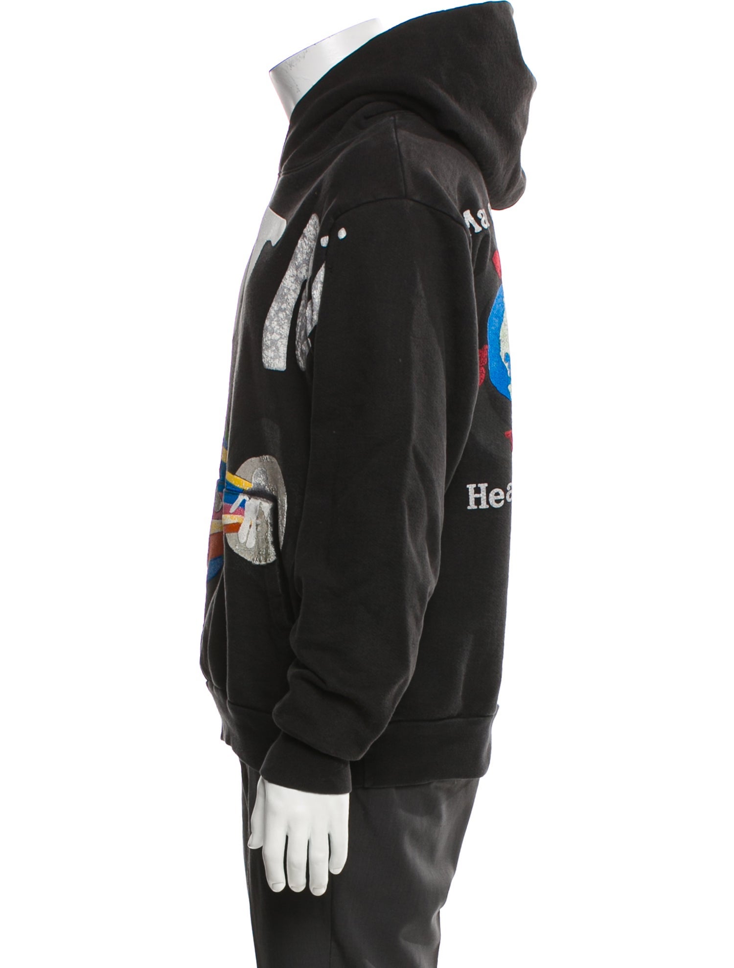 Kid Cudi Merch Graphic Print Crew Neck Hoodie