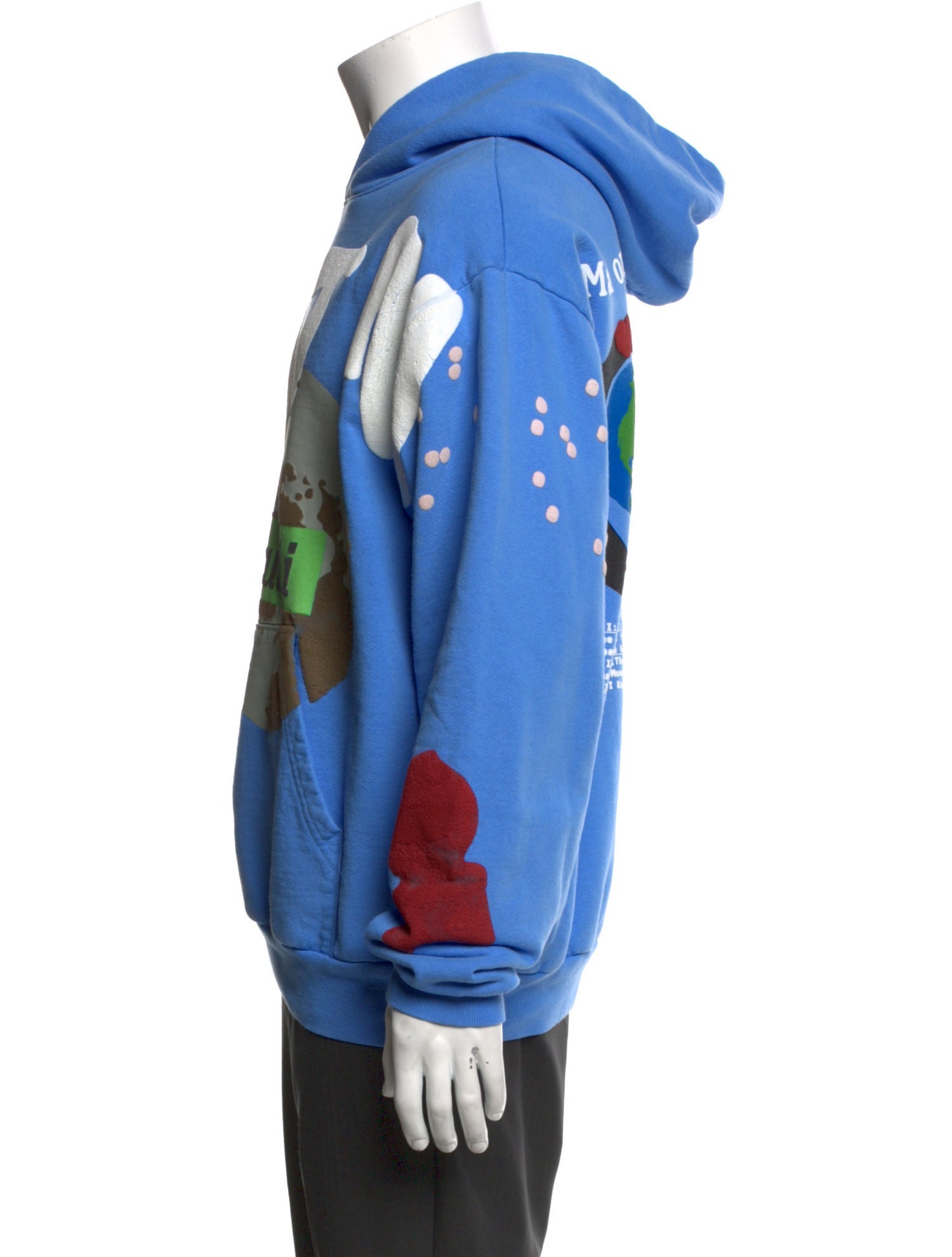 Kid Cudi Merch Graphic Print Crew Neck Hoodie