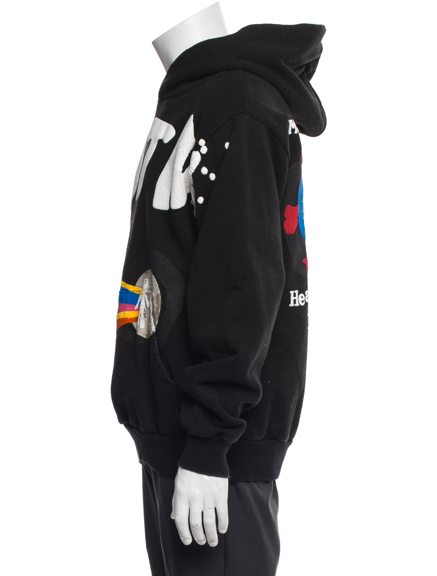 Kid Cudi Merch Graphic Print Crew Neck Hoodie