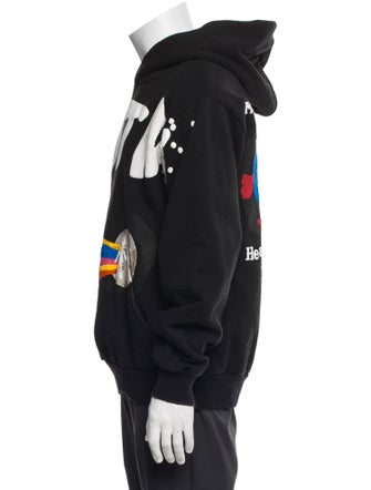 Kid Cudi Merch Graphic Print Crew Neck Hoodie