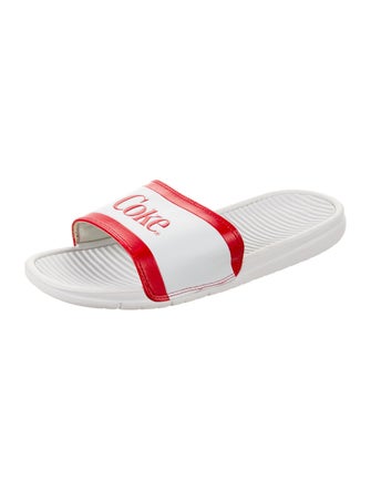 KITH x Coca-Cola Chancletas Leather Slides