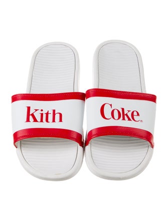 KITH x Coca-Cola Chancletas Leather Slides