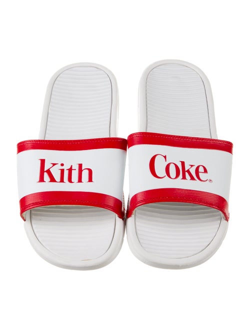 KITH x Coca-Cola Chancletas Leather Slides