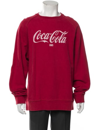 KITH x Coca-Cola Graphic Print Crew Neck Sweatshirt