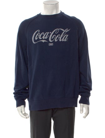 KITH x Coca-Cola Graphic Print Crew Neck Sweatshirt