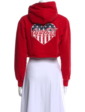 KITH x Coca-Cola Graphic Print Crew Neck Sweatshirt