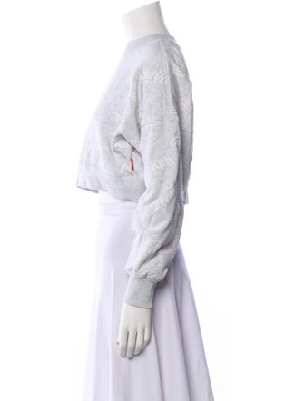 KITH x Coca-Cola Mock Neck Long Sleeve Crop Top