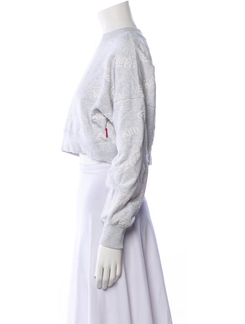 KITH x Coca-Cola Mock Neck Long Sleeve Crop Top