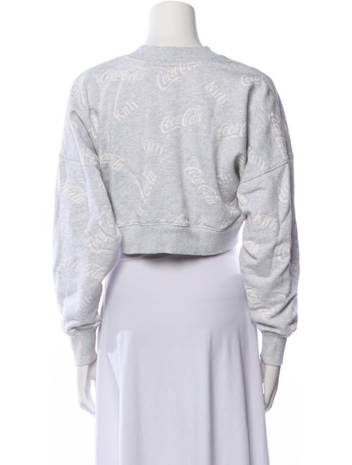 KITH x Coca-Cola Mock Neck Long Sleeve Crop Top
