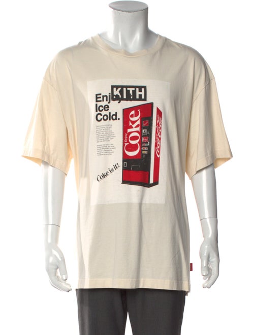 KITH x Coca-Cola Graphic Print Crew Neck T-Shirt