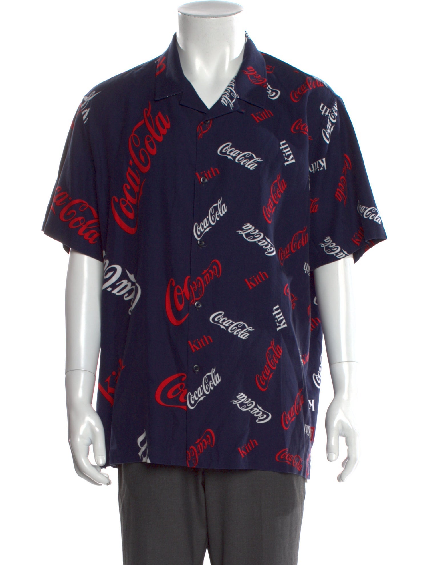 KITH x Coca-Cola Silk Floral Print Shirt