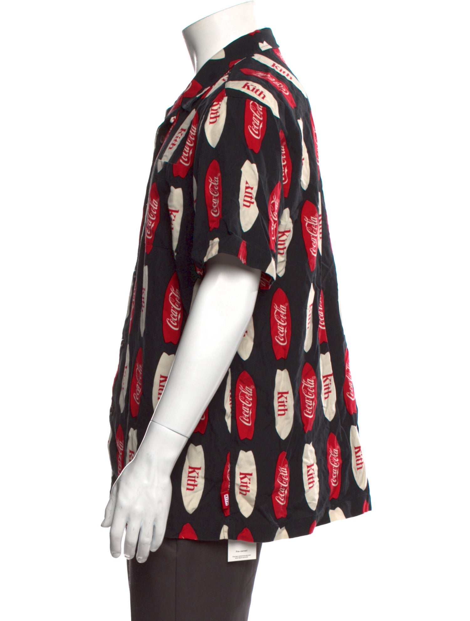 KITH x Coca-Cola Silk Graphic Print Shirt