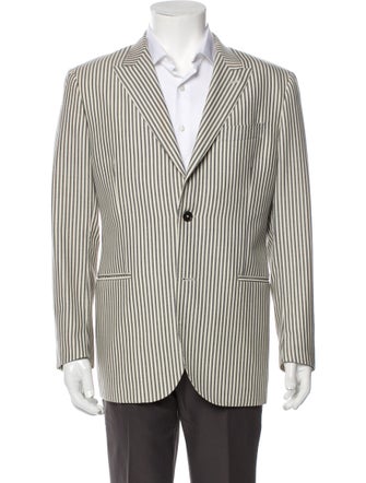 Kent & Curwen Striped Blazer