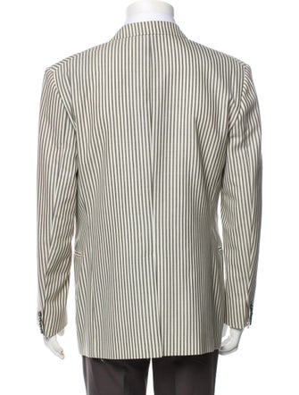 Kent & Curwen Striped Blazer