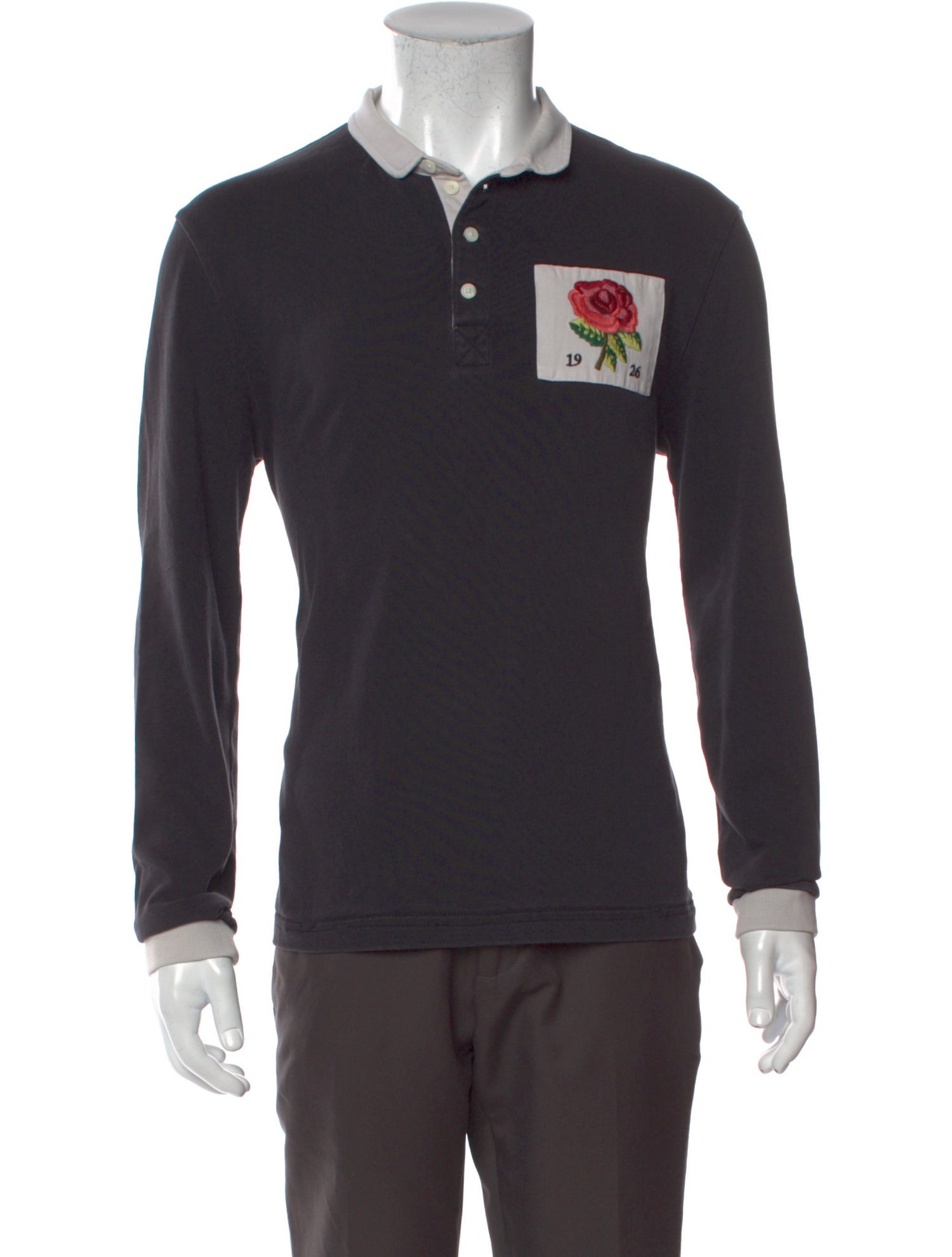 Kent & Curwen Graphic Print Collar Polo Shirt