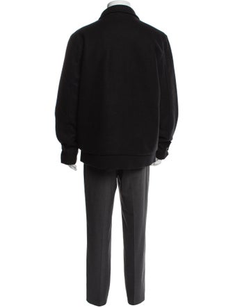 Kent & Curwen Wool Graphic Print Parka