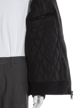 Kent & Curwen Wool Graphic Print Parka