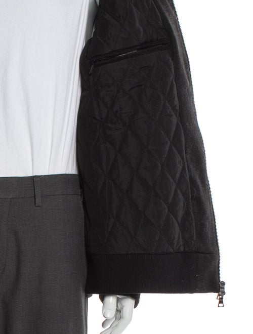 Kent & Curwen Wool Graphic Print Parka