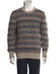 Kent & Curwen Wool Printed Pullover