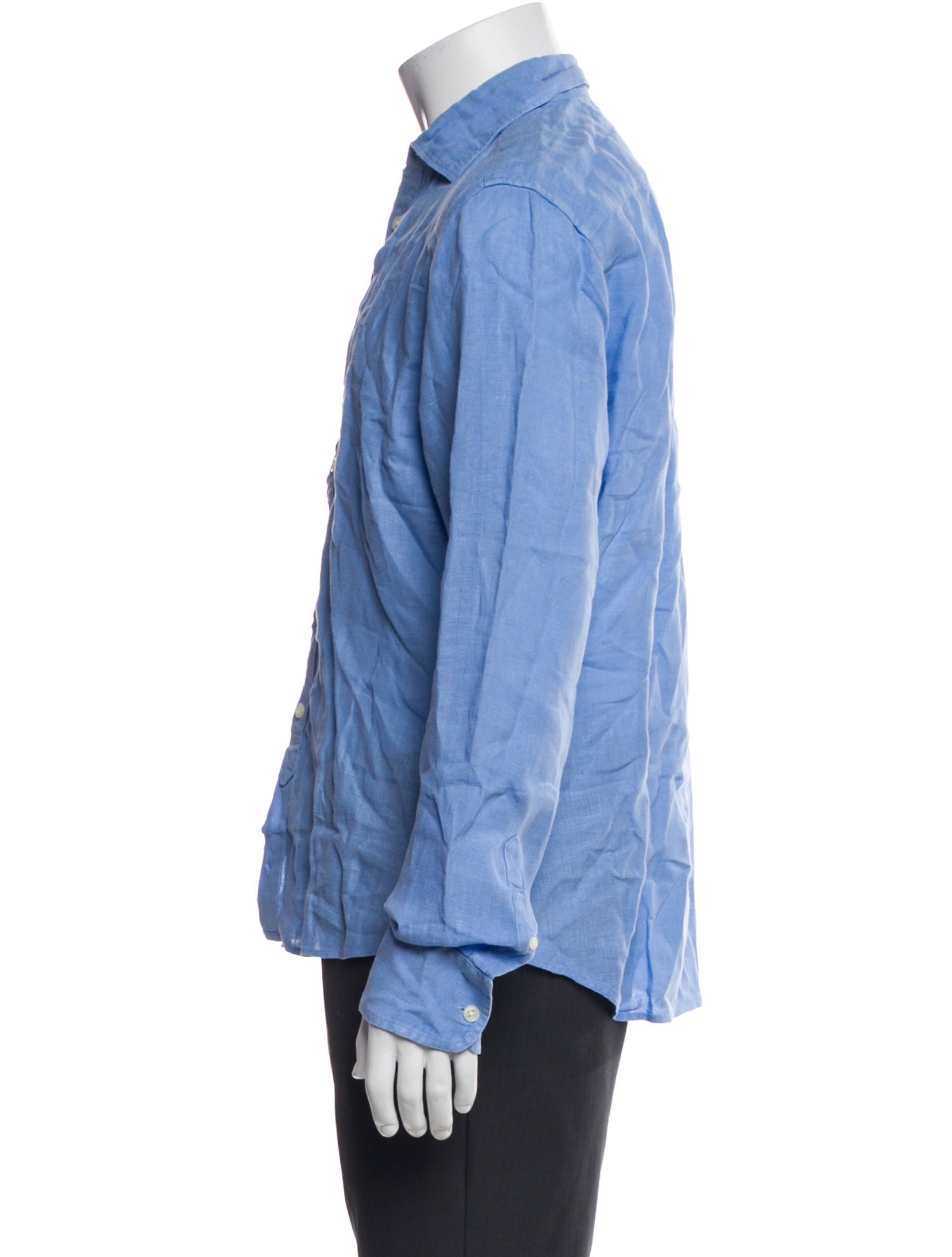 Kent & Curwen Linen Long Sleeve Shirt