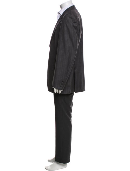 Kent & Curwen Wool Striped Two-Piece Blazer