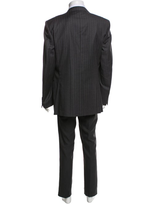 Kent & Curwen Wool Striped Two-Piece Blazer