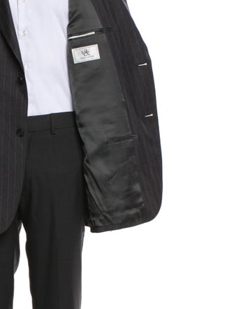 Kent & Curwen Wool Striped Two-Piece Blazer