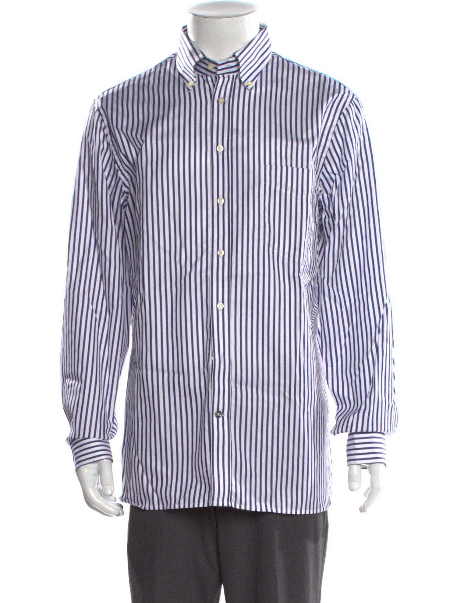 Kent & Curwen Striped Long Sleeve Shirt w/ Tags