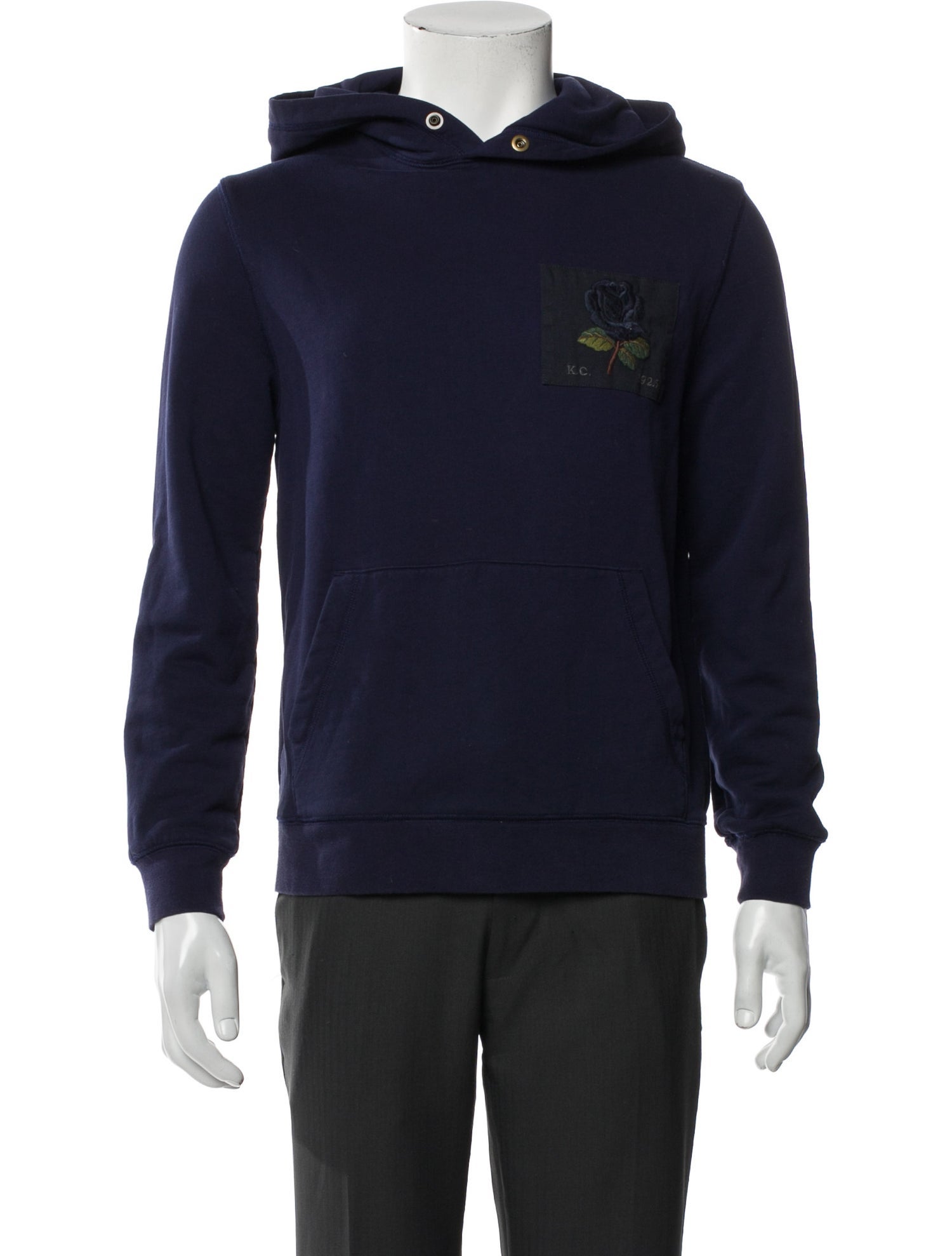 Kent & Curwen Graphic Print Crew Neck Hoodie