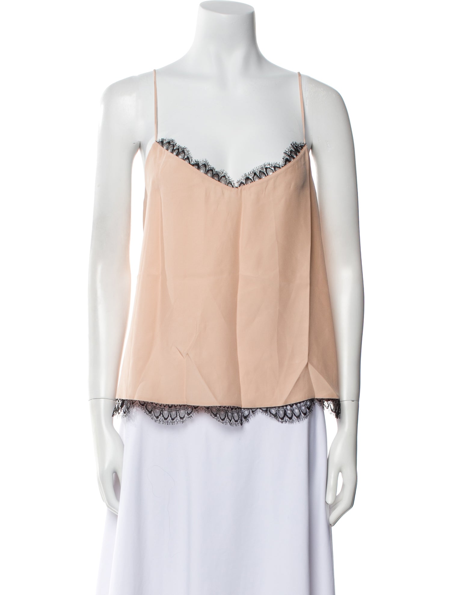 Kiki De Montparnasse Silk V-Neck Blouse w/ Tags