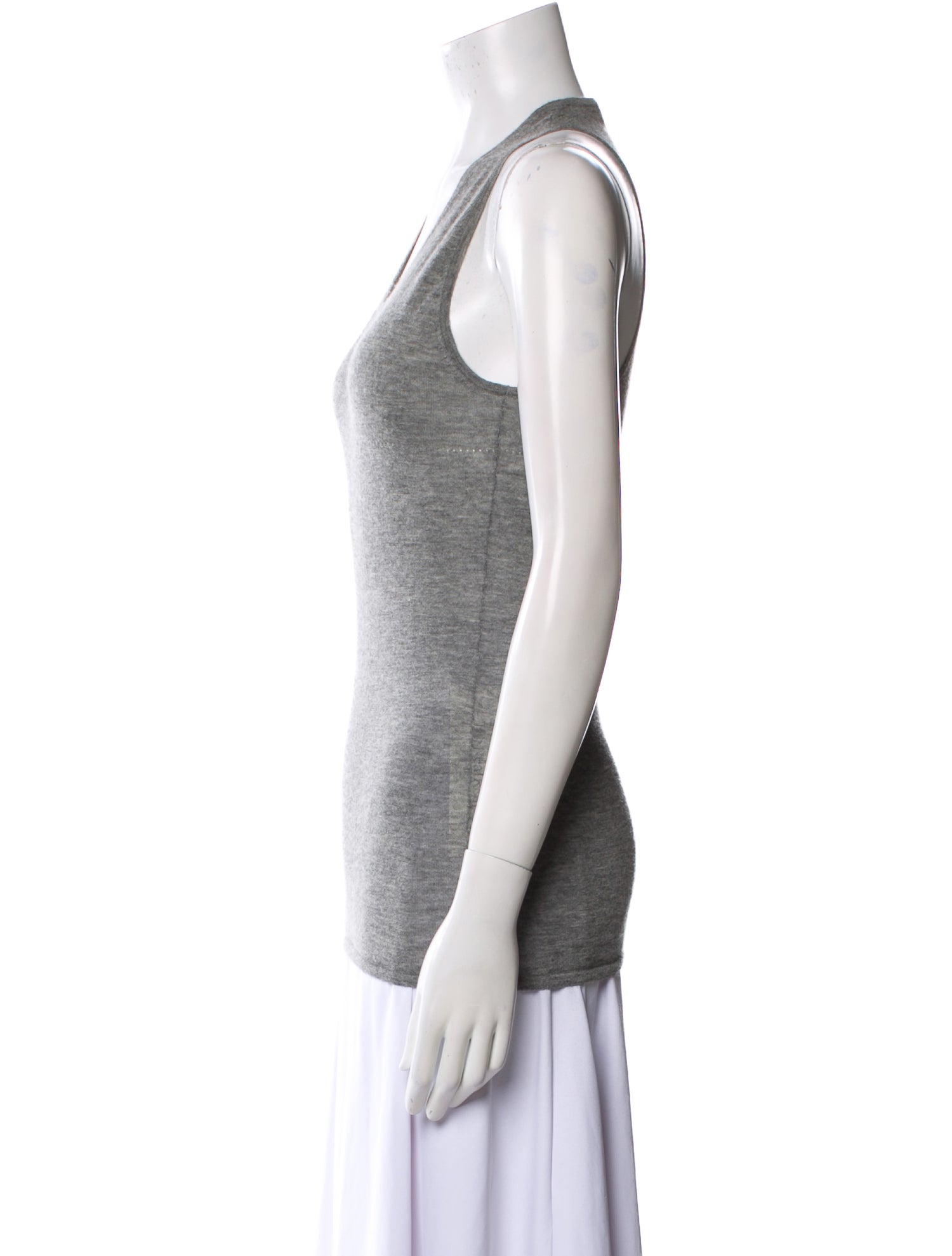 Kiki De Montparnasse Cashmere Scoop Neck Top