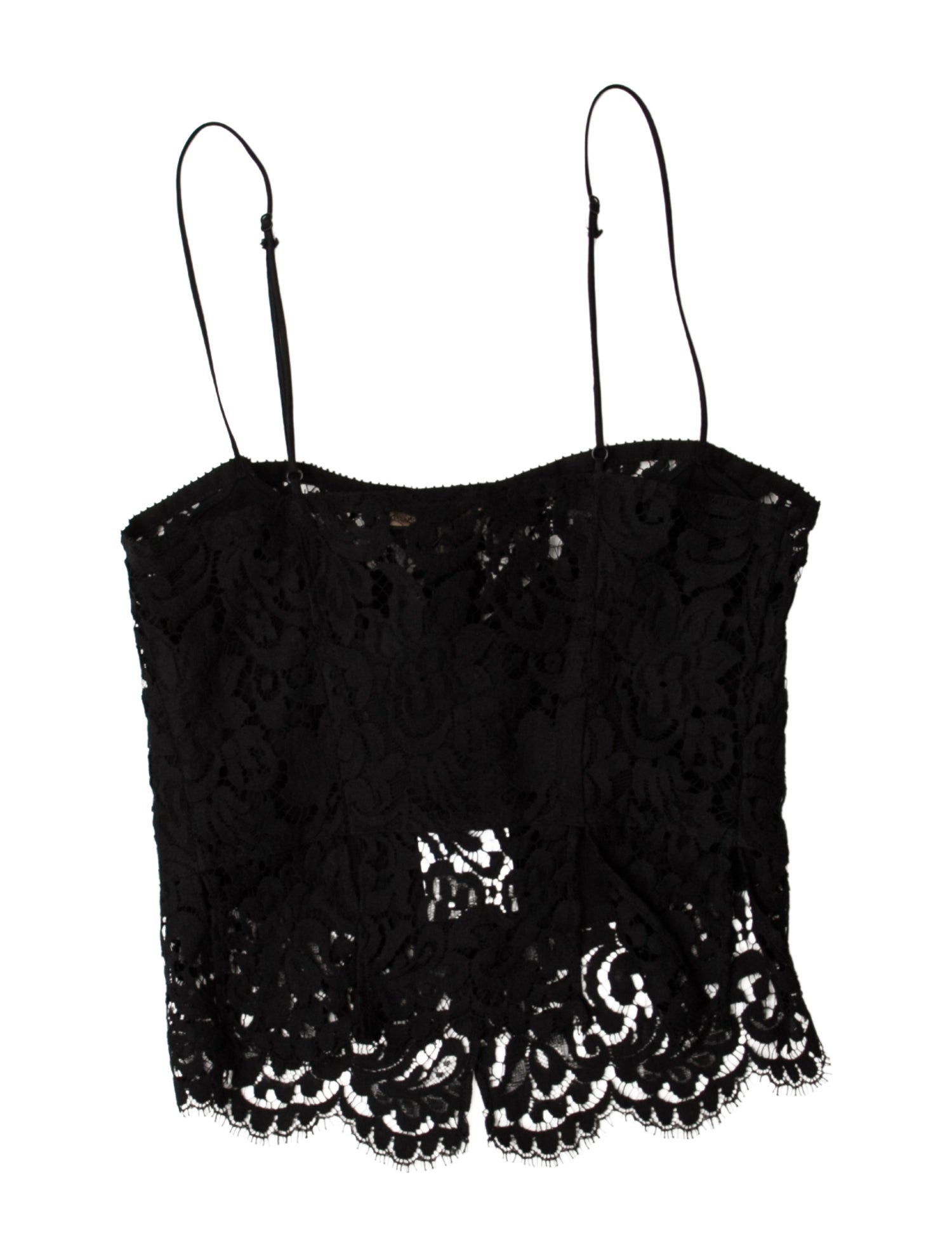 Kiki De Montparnasse Square Neckline Sleeveless Top