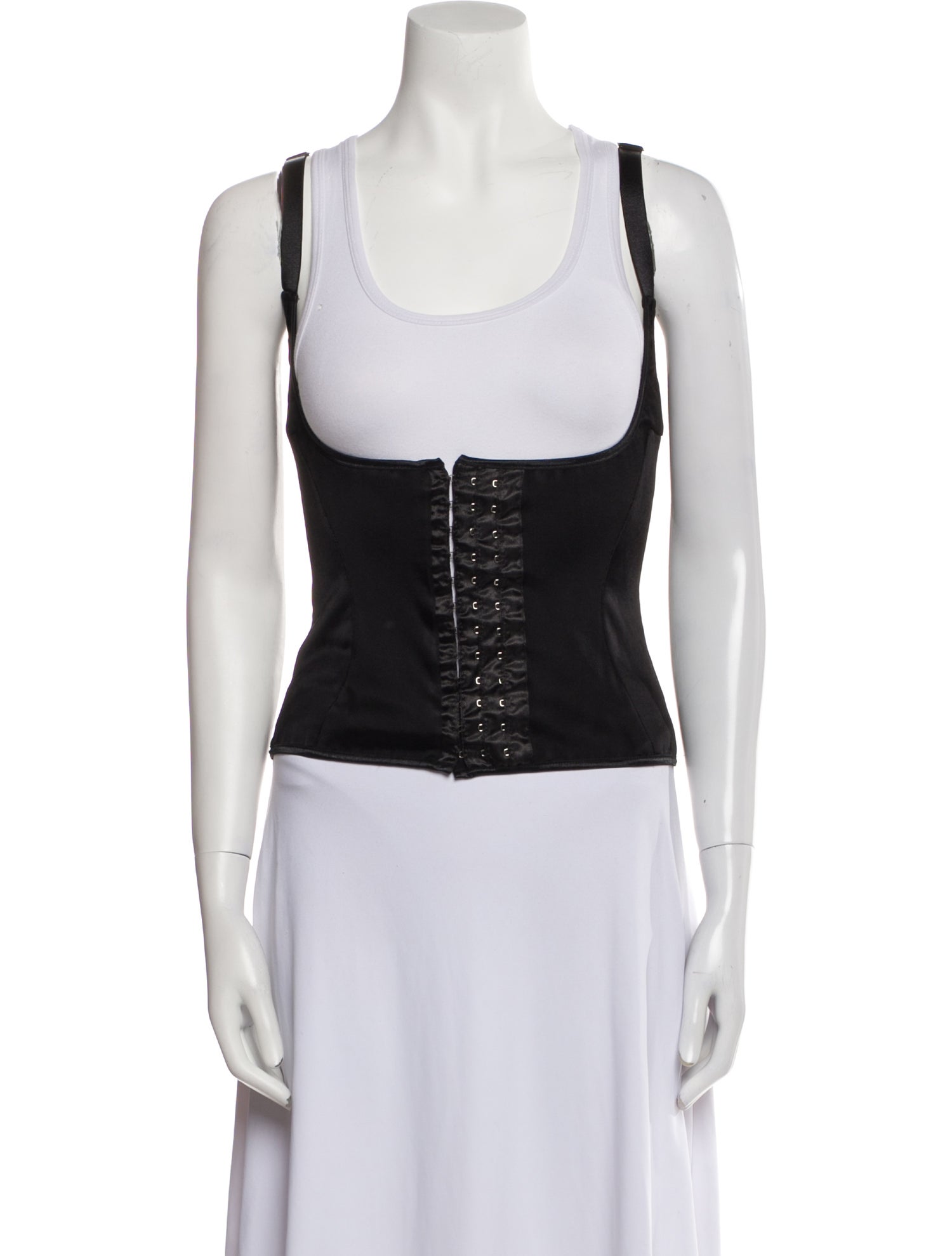Kiki De Montparnasse Scoop Neck Sleeveless Top