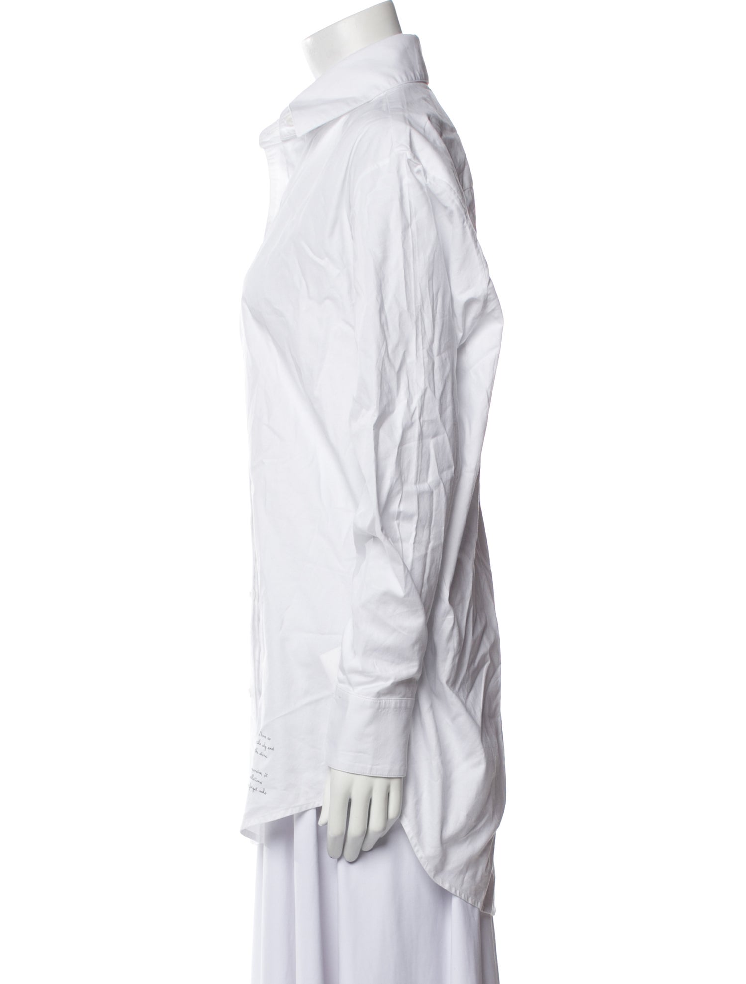 Kiki De Montparnasse Long Sleeve Button-Up Top