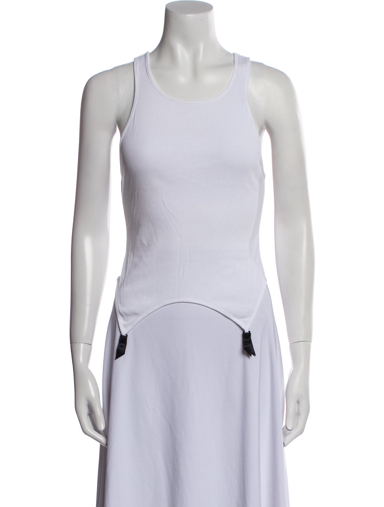 Kiki De Montparnasse Silk Scoop Neck Top