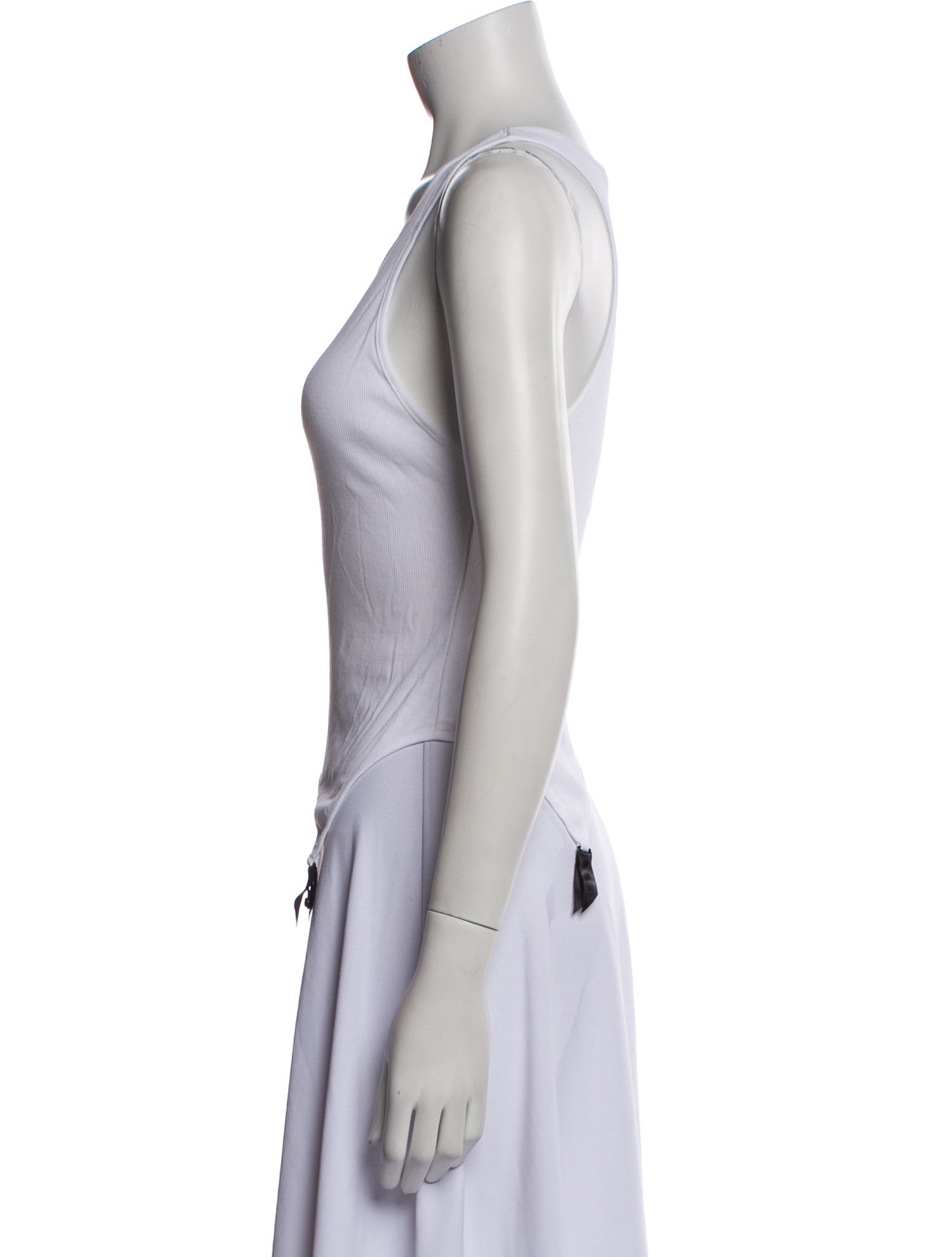 Kiki De Montparnasse Silk Scoop Neck Top